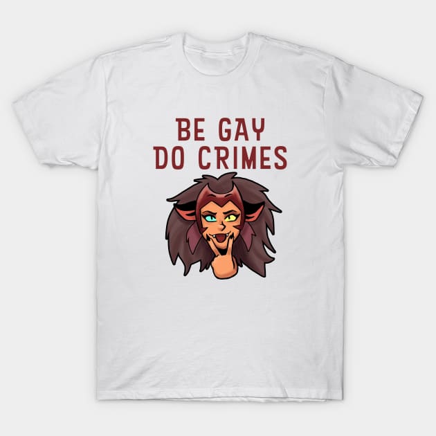 Be gay do crimes T-Shirt by swinku